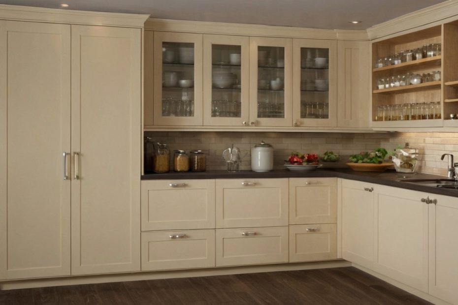 Practical visual for Should you choose fitted pantry cabinets, freestanding storage, or both