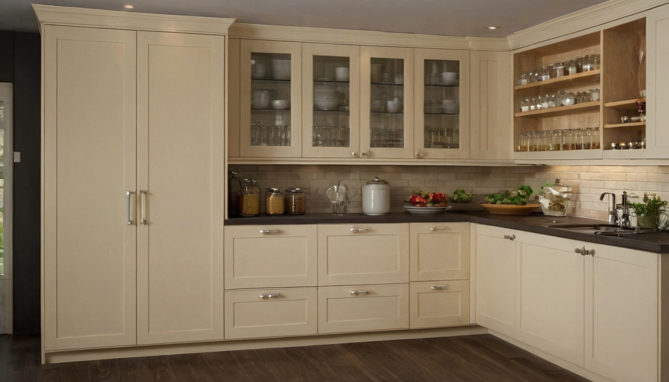 Practical visual for Should you choose fitted pantry cabinets, freestanding storage, or both