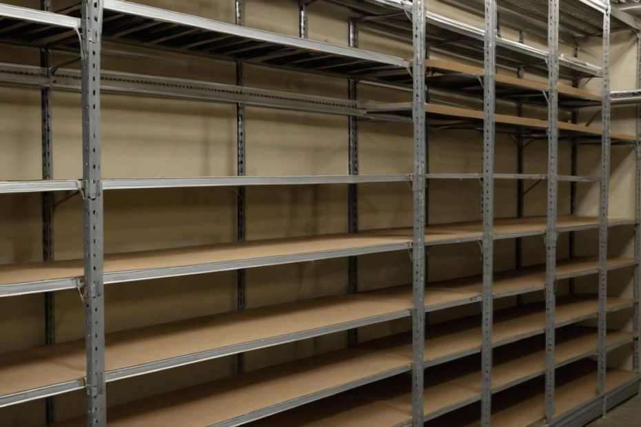 What is the weight capacity of wire closet shelving per linear foot