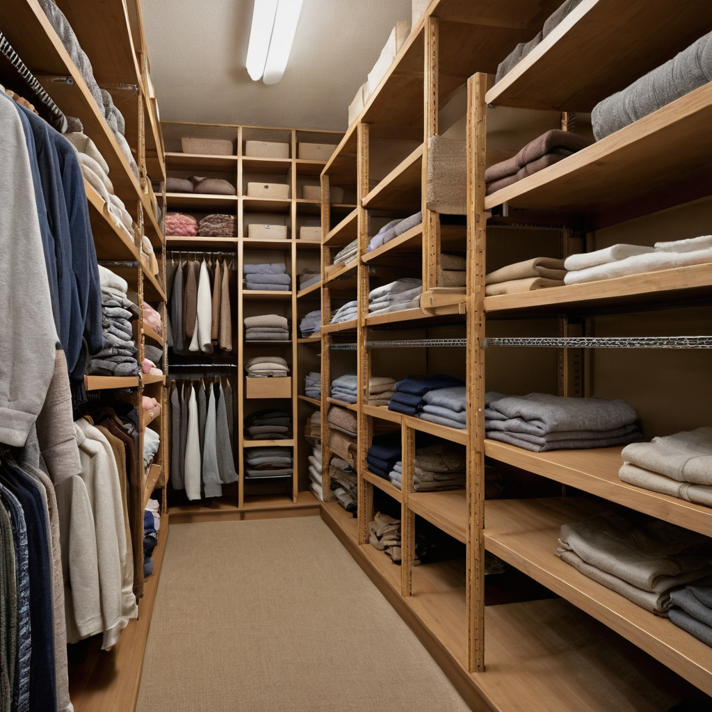 Material cost per linear foot for wire and laminate closet systems